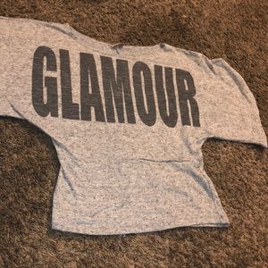 “Glamour” t-shirt grey
